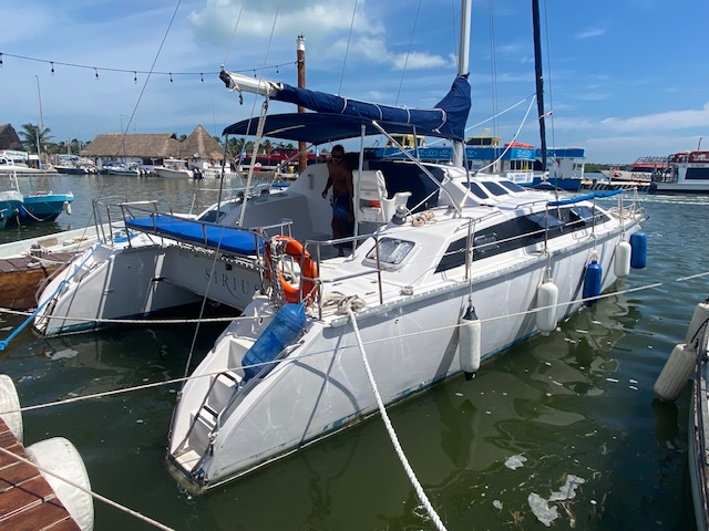 holbox catamaran rental