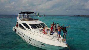 luxury yacht bachelorette party playa del carmen